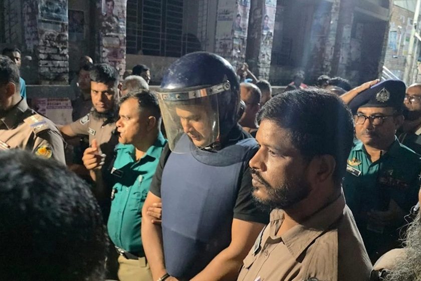 ক্যান্টনমেন্ট থানার সাবেক ওসি রাকিবুল পাঁচ দিনের রিমান্ডে